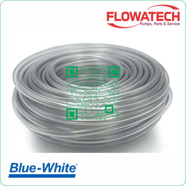 Cuộn dây hóa chất PVC Blue White C600P