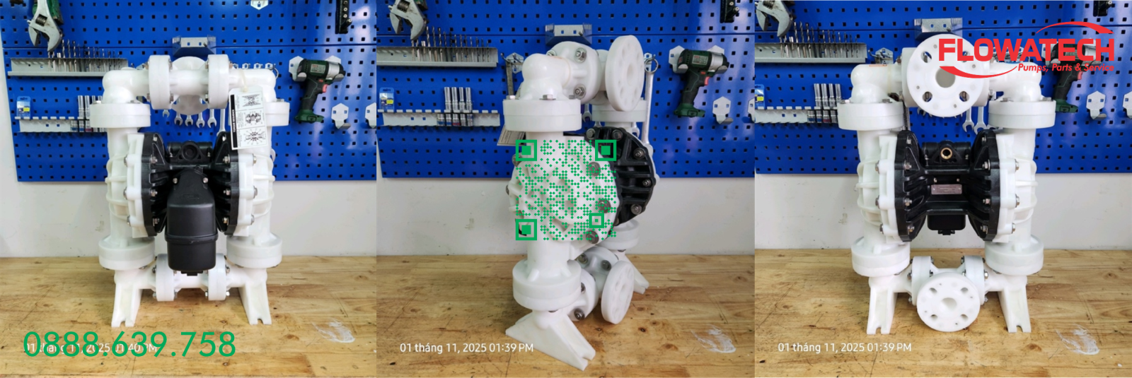 Bơm màng TDS DS14-PPF-OPOP-03
