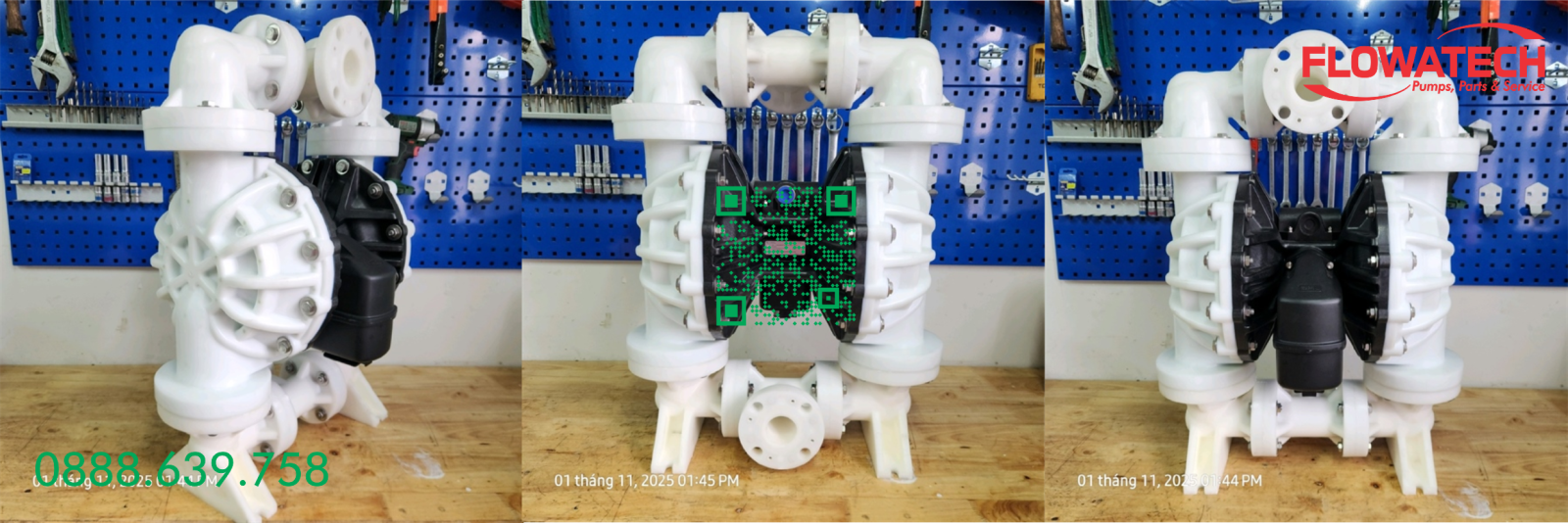Bơm màng TDS DS14-PPF-TPTP-03