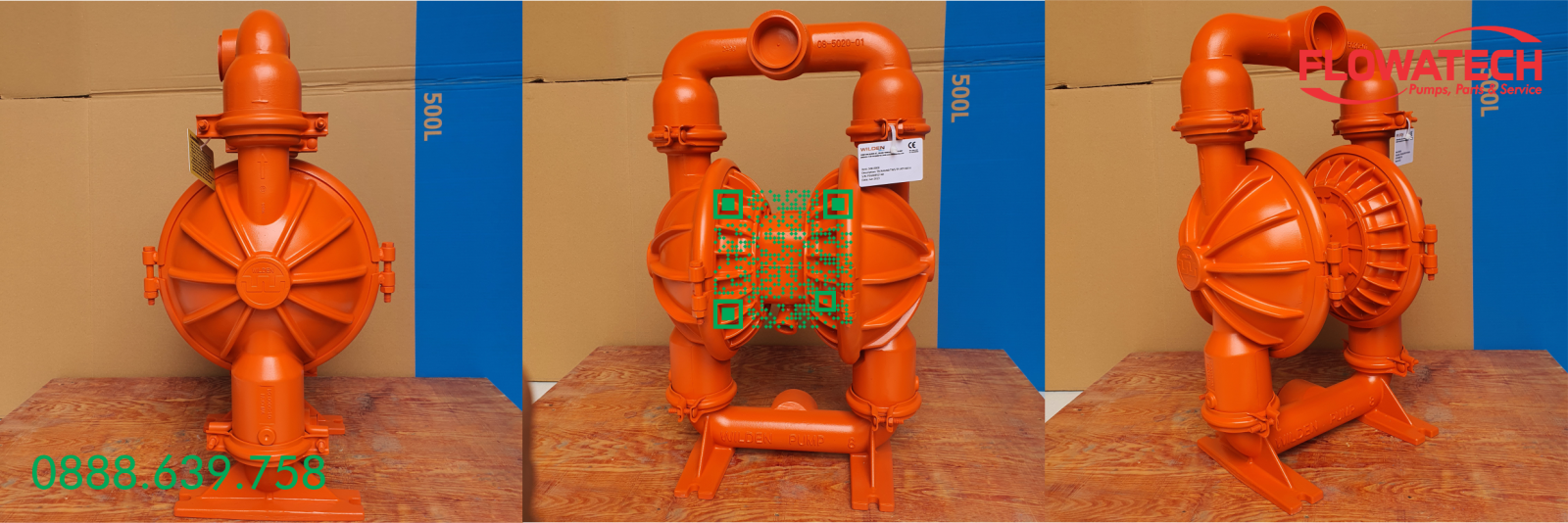 Bơm màng Wilden T8/AAAAB/NES/NES/NE/0014